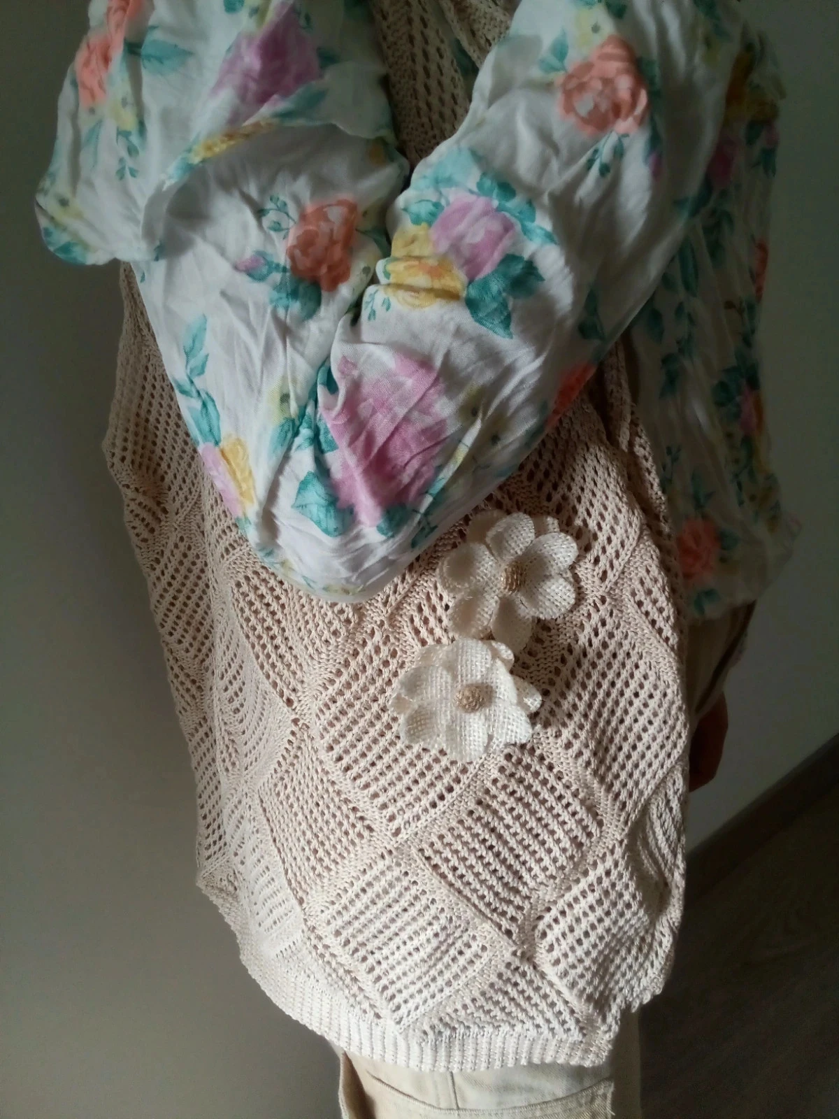 Bohemien zand haakwerktas – photo 2